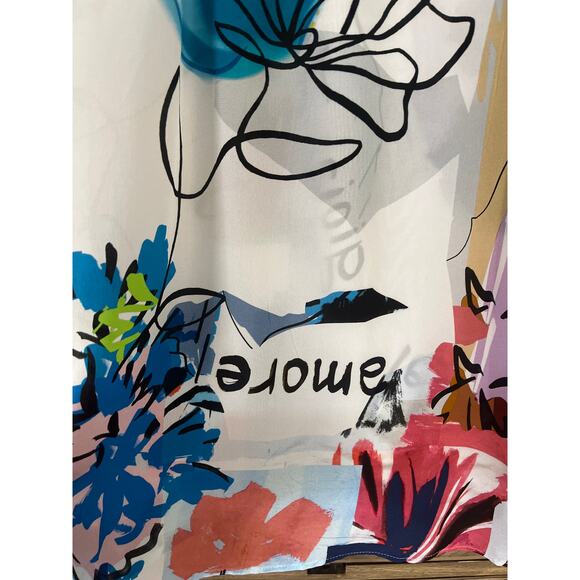 Marella Paul Graphic-print Shirt in Silk 10 - Picture 8 of 9